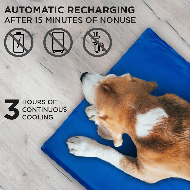 Arf Pets Dog Cooling Mat 27â€ x 43â€ Pad for Kennels, Crates and Beds, Non-Toxic, Durable Solid Self Cooling Gel Material. No Refrigeration or Electricity Needed - Image 5